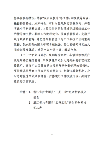 关于印发《浙江省共青团员“三亮三比” 亮分制管理实施意见(试行)》的通知_08