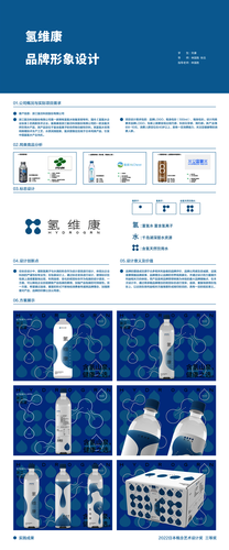 刘康+《氢维康品牌形象设计》+（100x240mm）