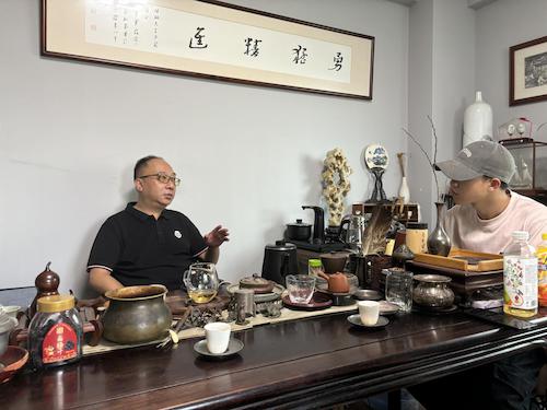 采访现场照
