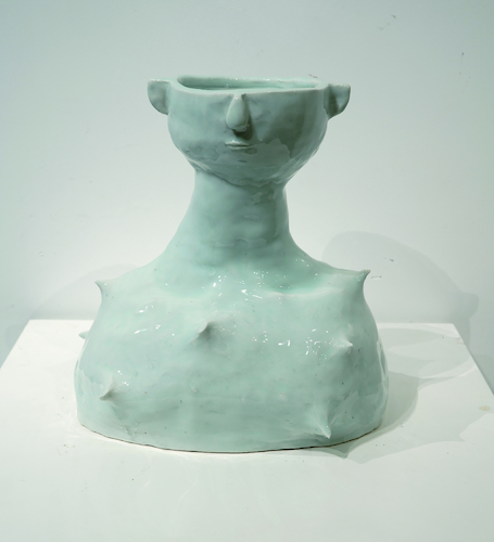 李昂 《我》 35cm45cm 陶瓷
