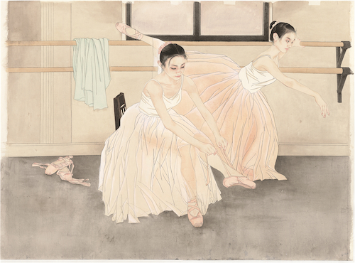 绘画152（人物）2015210703002郭文静（金松指导）《舞者》_副本