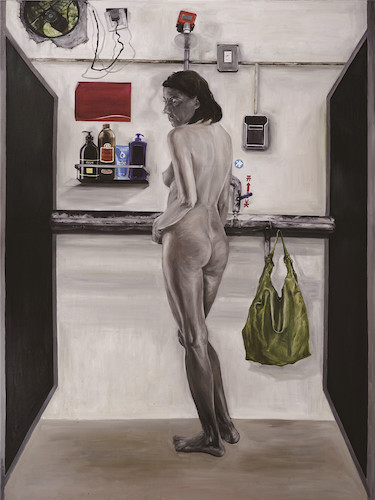 绘画151油画 2015210703023 刘芷妤 顾致农《窥视》_副本